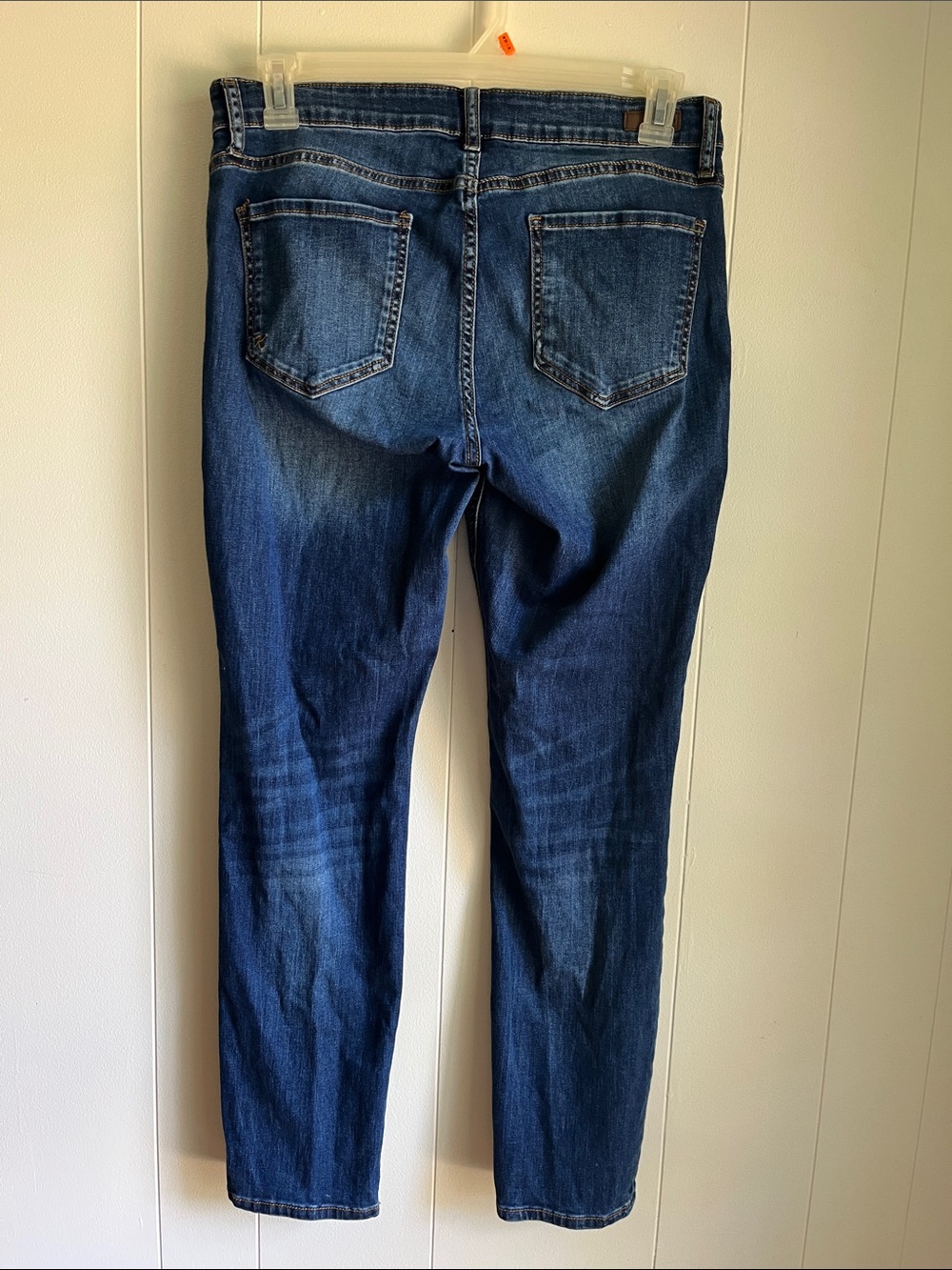 Kut from the Kloth Slouchy Boyfriend Casual Dark Wash Straight Leg Jeans Sz 12 - Picture 7 of 10